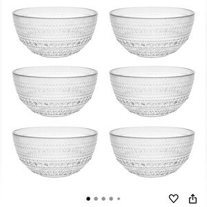 Glass Bowls (Set of 4) (OBO PRICE)